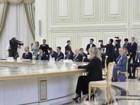 Заседание Совета глав правительств Содружества Независимых Государств в Ашхабаде